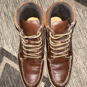 Brown Leather Men's Shoes